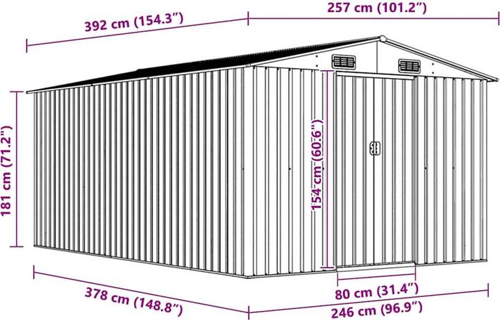 Produktbild vidaXL Hastings