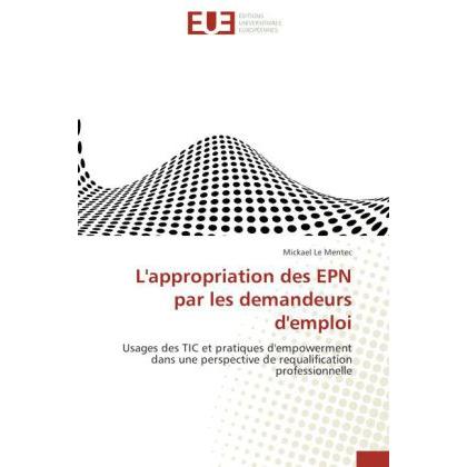 Thumbnail - L'appropriation des EPN par les demandeurs d'emploi, Fachbücher