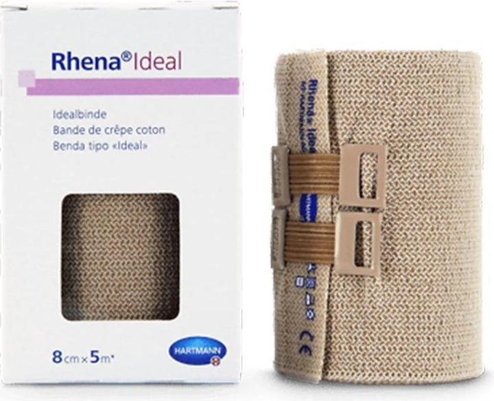 Actual product image Rhena Ideal Elastische Binde 4cmx5m hautfarben