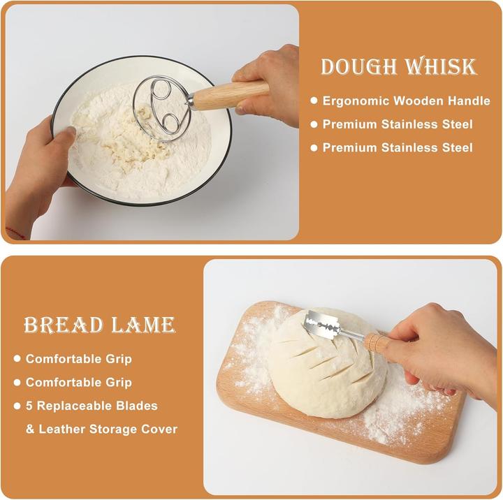 Actual product image Bucomtu Gärkorb Brotback-Set