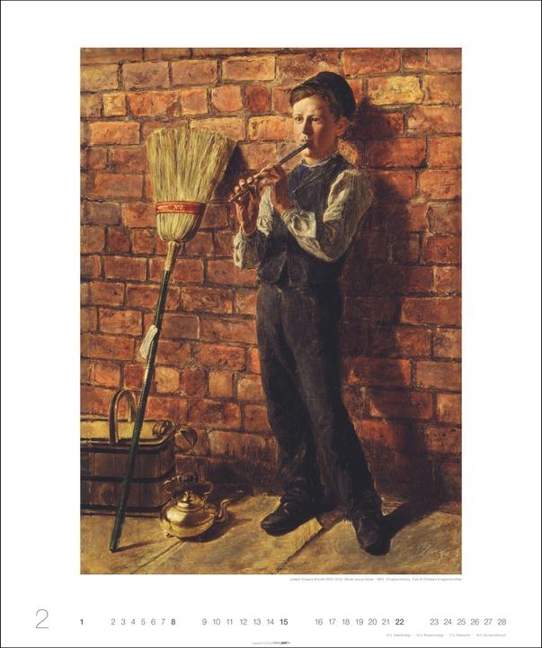 Produktbild Allegro - Musik in der Kunst Kalender 2026 (46 x 55 cm)