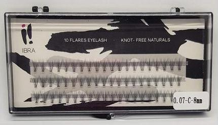 Immagine prodotto Ibra Ciuffi di ciglia finte Super Naturals 0,07 C-8Mm (Ciglia artificiali)