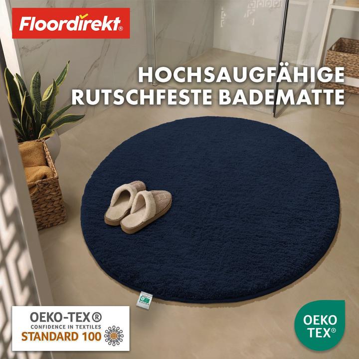 Produktbild Floordirekt Badematte SKY Rund (95 x 95 x 3 cm)