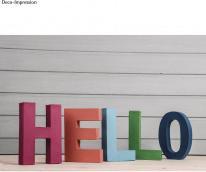 Produktbild Rayher Pappmaché Buchstabe H, FSC Recycled 100%