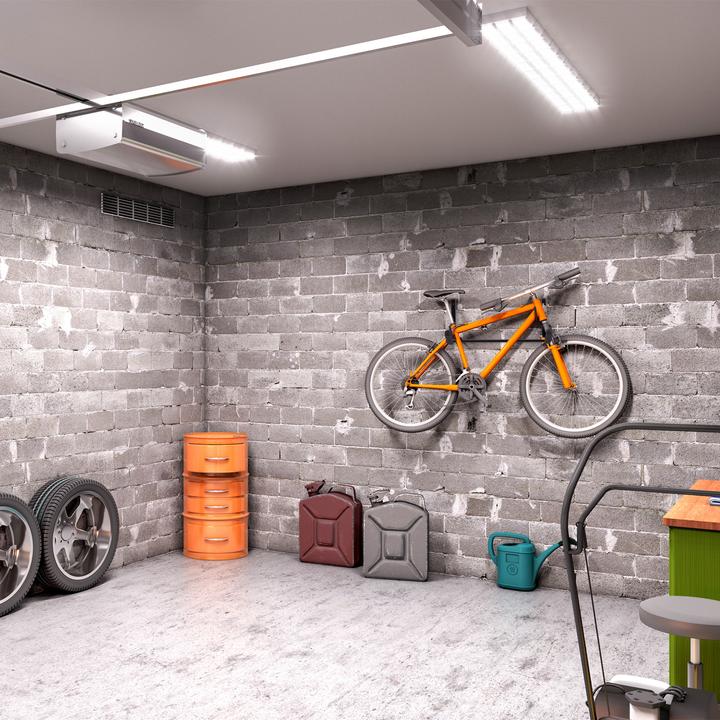 Actual product image Relaxdays Bicycle Wall-Mounted Storage Rack