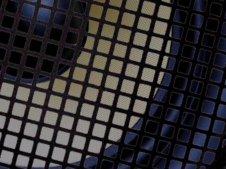 Actual product image Velleman 8" Black Metal Speaker Grille