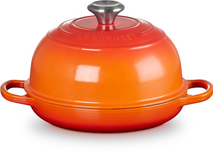 Produktbild Le Creuset Bräter für Brot 24cm orange (24 cm, Bräter + Schmortopf, Gusseisen)