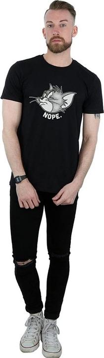 Immagine prodotto Tom & Jerry Maglietta da uomo in cotone Nope Face (M)