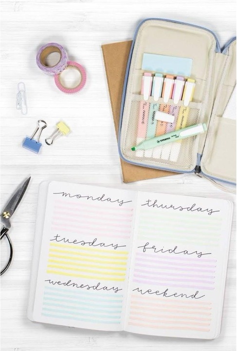 Produktbild STABILO swing cool Pastel Textmarker (Pastell, 4 mm, 4 x)