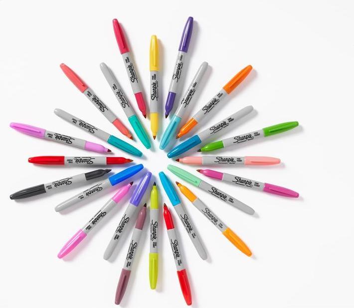 Produktbild Newell Sharpie - Permanent Marker Fine Glam Pop 12-Blister (2198780) (12x)