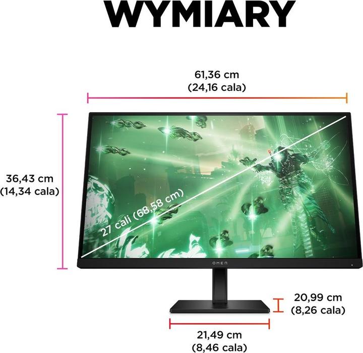 Produktbild HP Omen 27q (2560 x 1440 Pixel, 27")