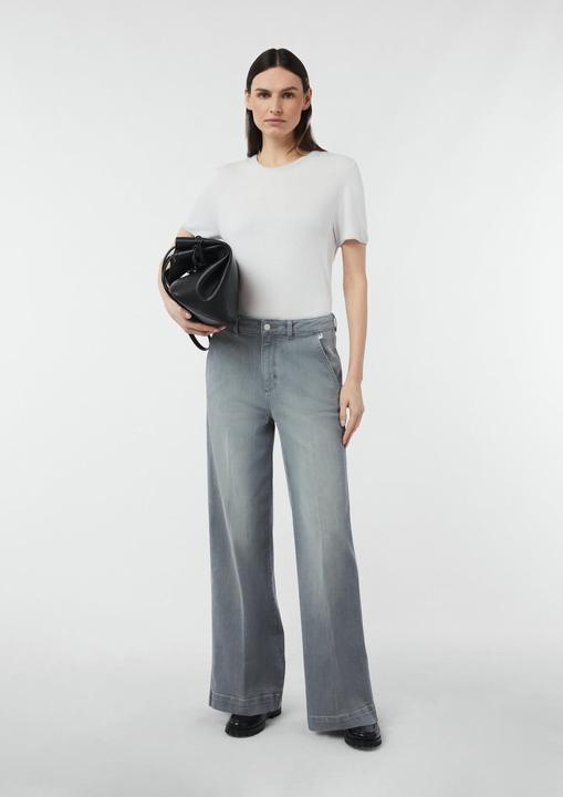 Produktbild Comma Strickpullover Kurzärmeliger Feinsrickpullover mit Rollsaum (32)