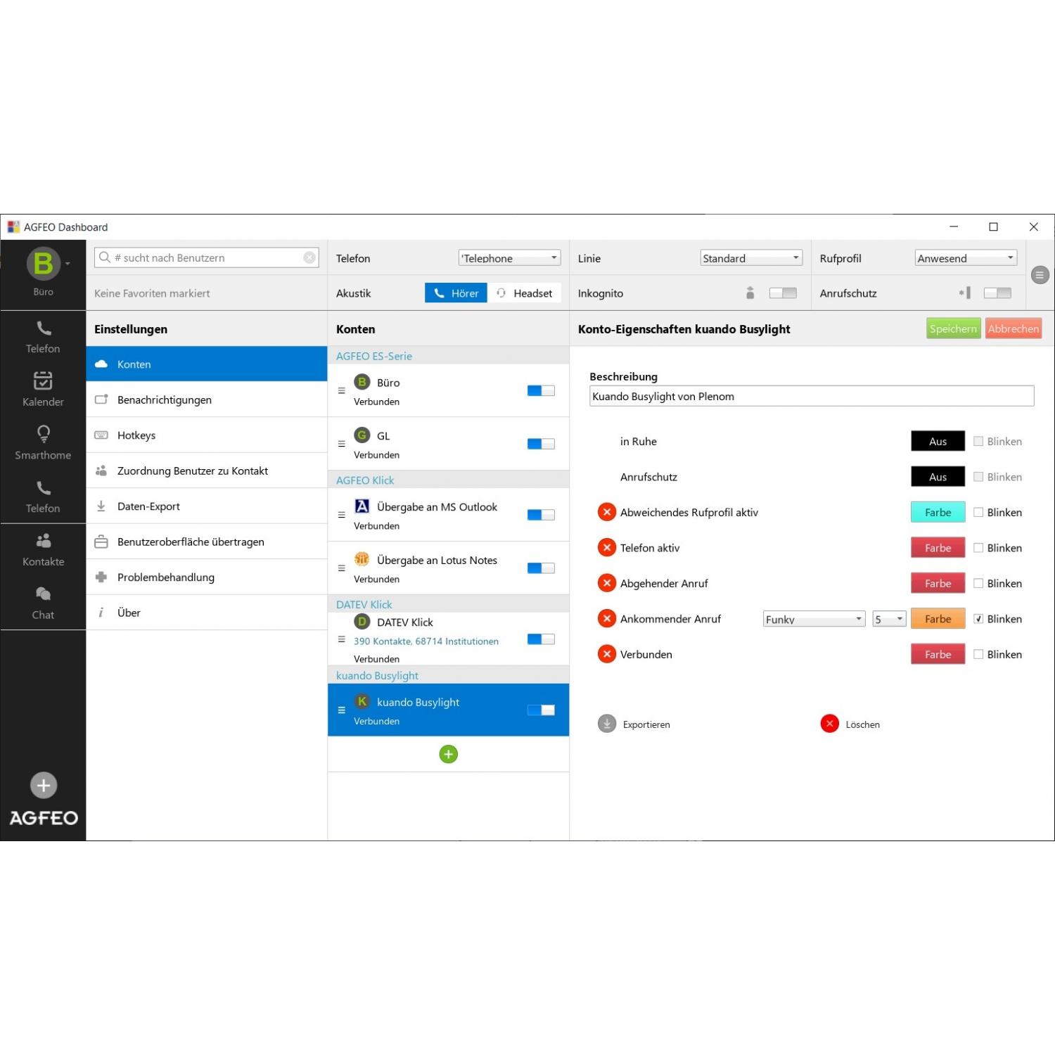 Thumbnail - Agfeo Dashboard ES 5xx - online, Dashcam