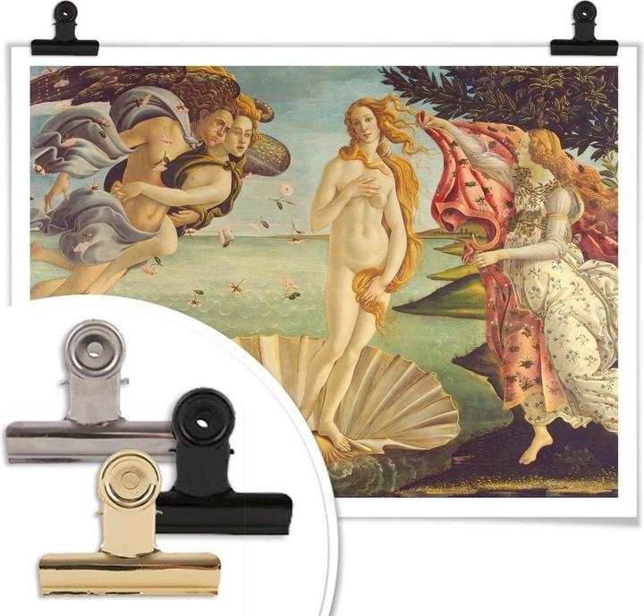 Actual product image Trenddeko Botticelli - Birth of Venus (120 x 100 cm)
