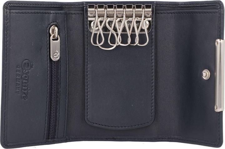 Actual product image Esquire Helena leather key case 10 cm