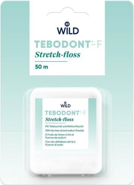 Actual product image Tebodont Stretch Tooth Thread (50 m)