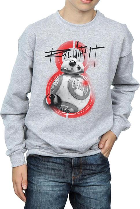 Image du produit Star Wars - Sweat THE LAST JEDI BB-8 ROLL WITH IT - Garçon (140, 146)