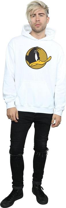 Immagine prodotto Looney Tunes Daffy Duck Dotted Profile Felpa con Cappuccio Uomo (XL)