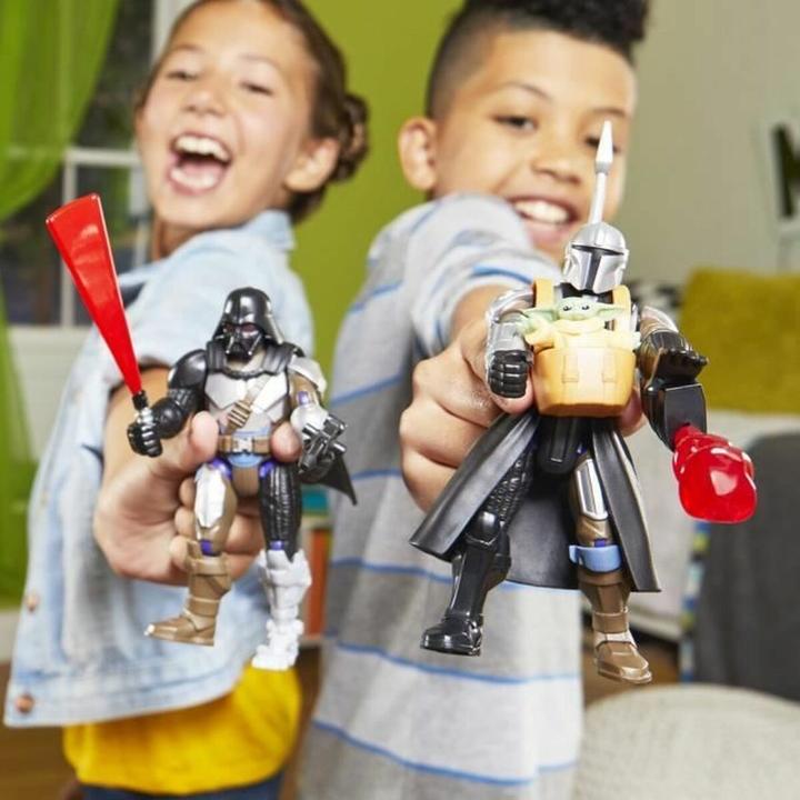 Produktbild Star Wars MixMashers ™ Mandalorianer & Grogu individualisierbares Mix-And-Match Deluxe Action-Figuren