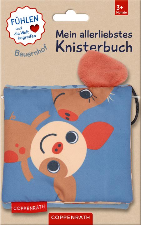 Actual product image My favourite crackling book: Farm (German)