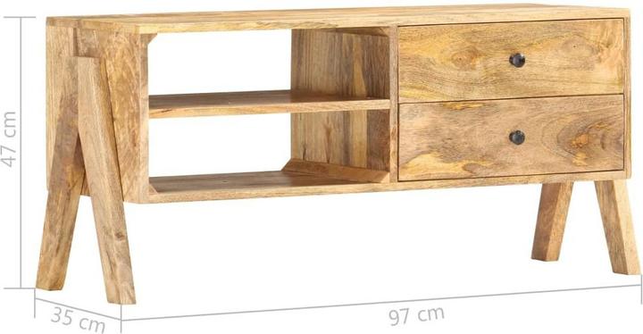 Produktbild vidaXL Isra (97 x 35 x 47 cm)