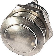 Immagine prodotto APEM Pulsante antivandalo 19mm curvo a vite