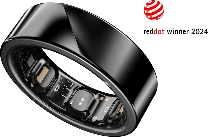 Produktbild Luna Ring Smart Ring (12, Midnight Black)