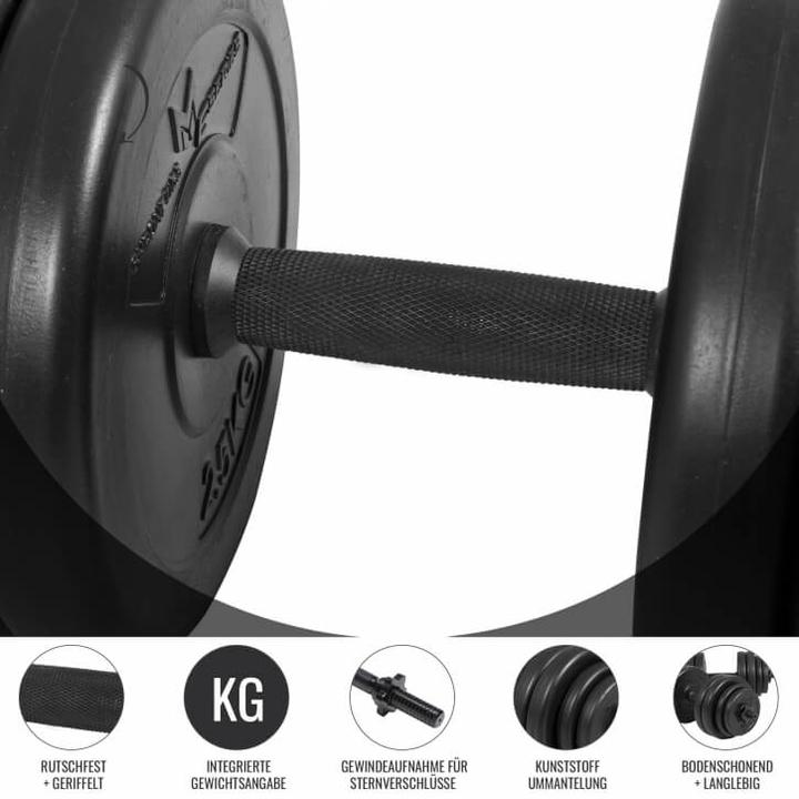 Produktbild Gyronetics Kurzhantelset (4 x 0.75 kg, 8 x 2.5 kg, 4 x 1.25 kg)