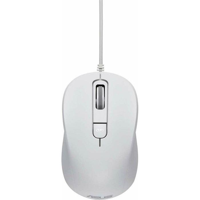 ASUS MU101C (Kabelgebunden), Maus, Weiss