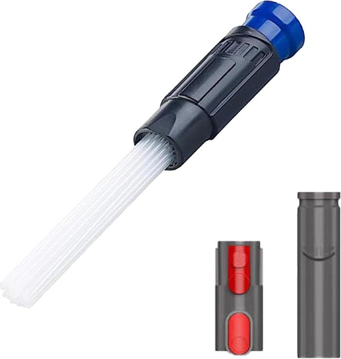 Actual product image Intirilife 3-piece set hoover attachment with thin flexible suction tubes