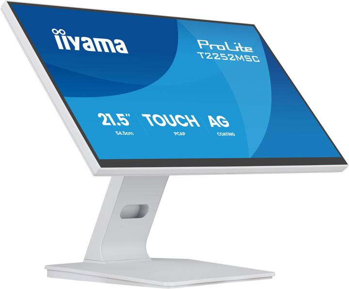 Produktbild iiyama 21,5" WHITE IPS Optical Bonded PCAP, 10P (1920 x 1080 Pixel, 21.45")