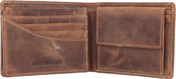 Image du produit Greenburry Vintage Geldbörse RFID Schutz Leder 12 cm