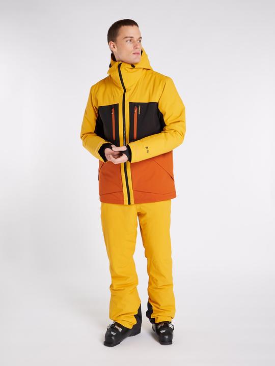 Actual product image Protest Mens Winter Jacket PRTGOOZ 10K Waterproof And Breathable PFC-Free Dark Yellow S (S)