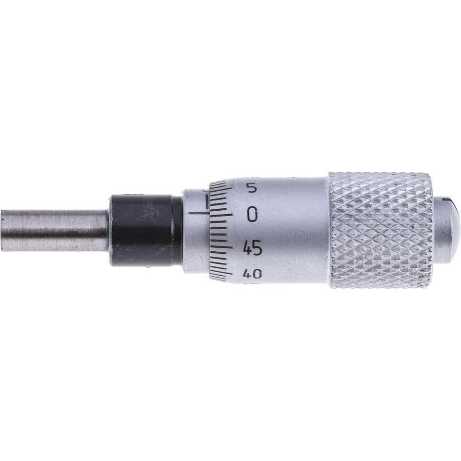 RS PRO, Comparatore + micrometro, Micrometer Head 0.01mm/0 - 6.5mm