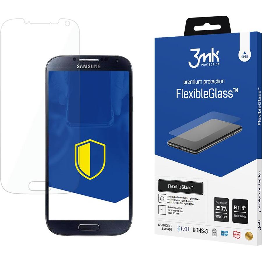 3MK FlexibleGlass Sam i9500 S4 Szkło Hybrydowe (1 Stück, Samsung Galaxy S21), Smartphone Schutzfolie