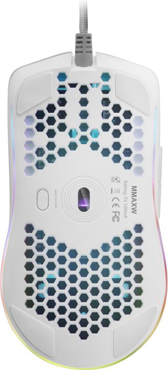 Image du produit Mars Gaming Souris Filaire Gamer Mmax RGB (Blanc) (Filaire)