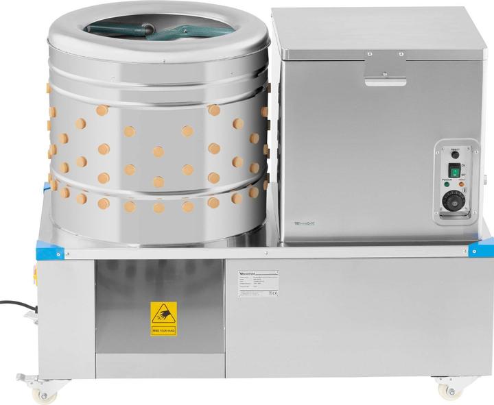 Produktbild Wiesenfield 2-in-1 Brühkessel für Geflügel Hühner Rupfmaschine Hühnerrupfmaschine 3300 W