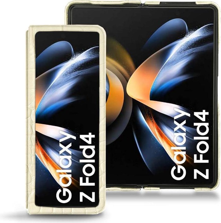 Actual product image Noreve Samsung Galaxy Z Fold4 leather cover (Samsung Galaxy Z Fold4)