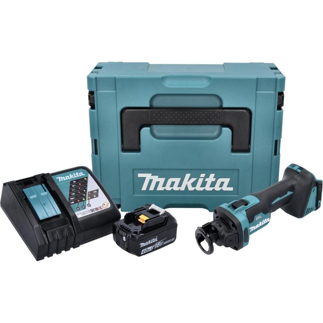 Thumbnail - Makita, Spezialsäge, DCO 181 RM1J Akku Rotationsschneider 18 V 32000 U/min Brushless + 1x Akku 4,0 Ah + Ladegerät