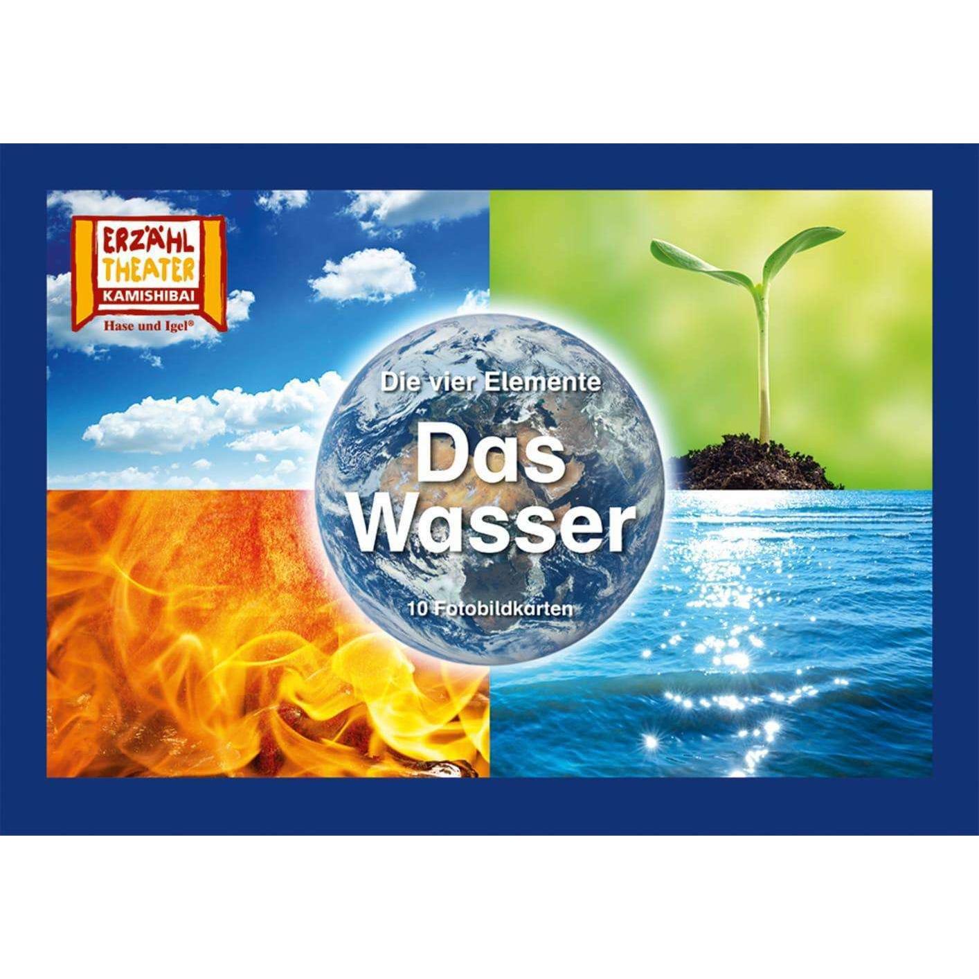 Die vier Elemente - Das Wasser / Kamishibai Bildkarten, Fachbücher von Monika Burger