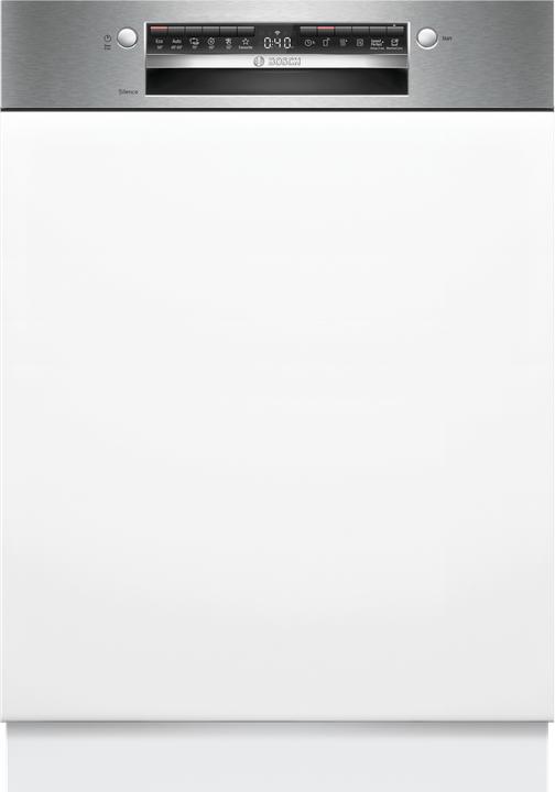 Actual product image Bosch Hausgeräte Serie 4, Teilintegrierter Geschirrspüler, 60 cm, Gebürsteter Stahl, SMI4HTS14E