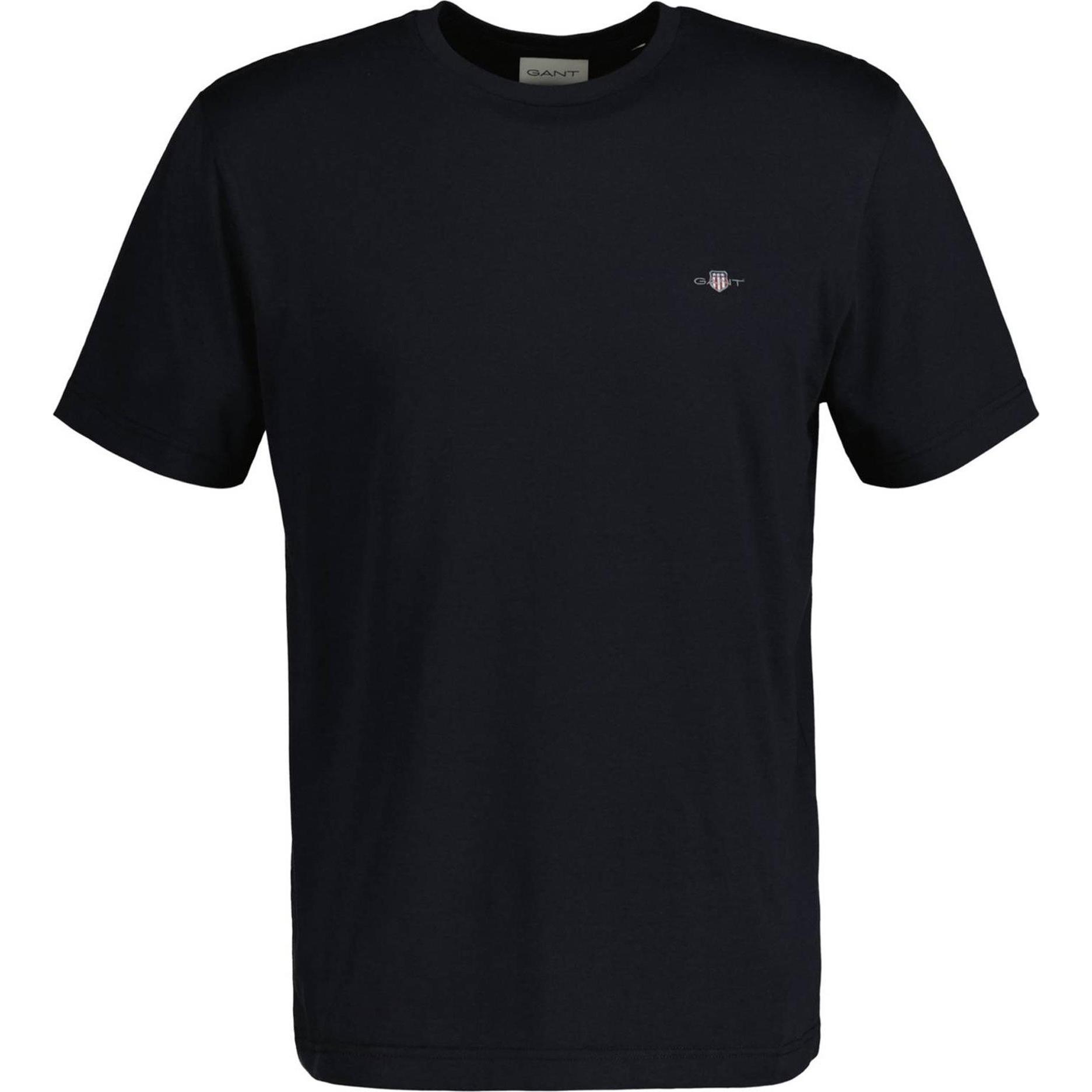 GANT, Herren, Shirt, Regular Fit, Schwarz, (S)