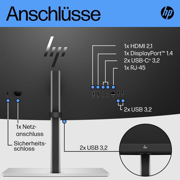 Produktbild HP E45c G5 (5120 x 1440 Pixel, 44.50")