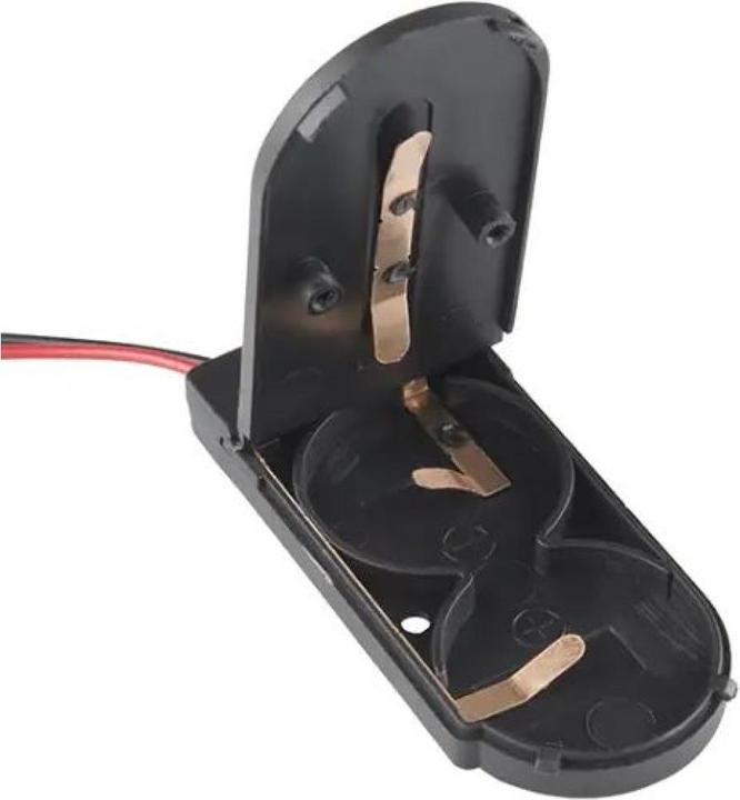 Produktbild PowerGuard Dual CR2032 6V Knopfzellen Batteriehalter mit Ein/Aus-Schalter