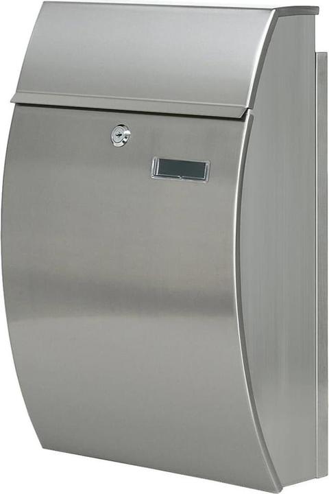 Produktbild ReinigungsBerater Wandbriefkasten Tian matt Edelstahl Eleganter Design Briefkasten aus Edelstahl
