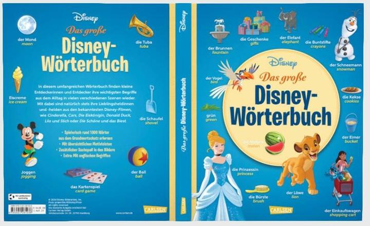 Produktbild Disney: Das grosse Disney-Wörterbuch (Deutsch, Constanze Steindamm, Walt Disney, 2024)