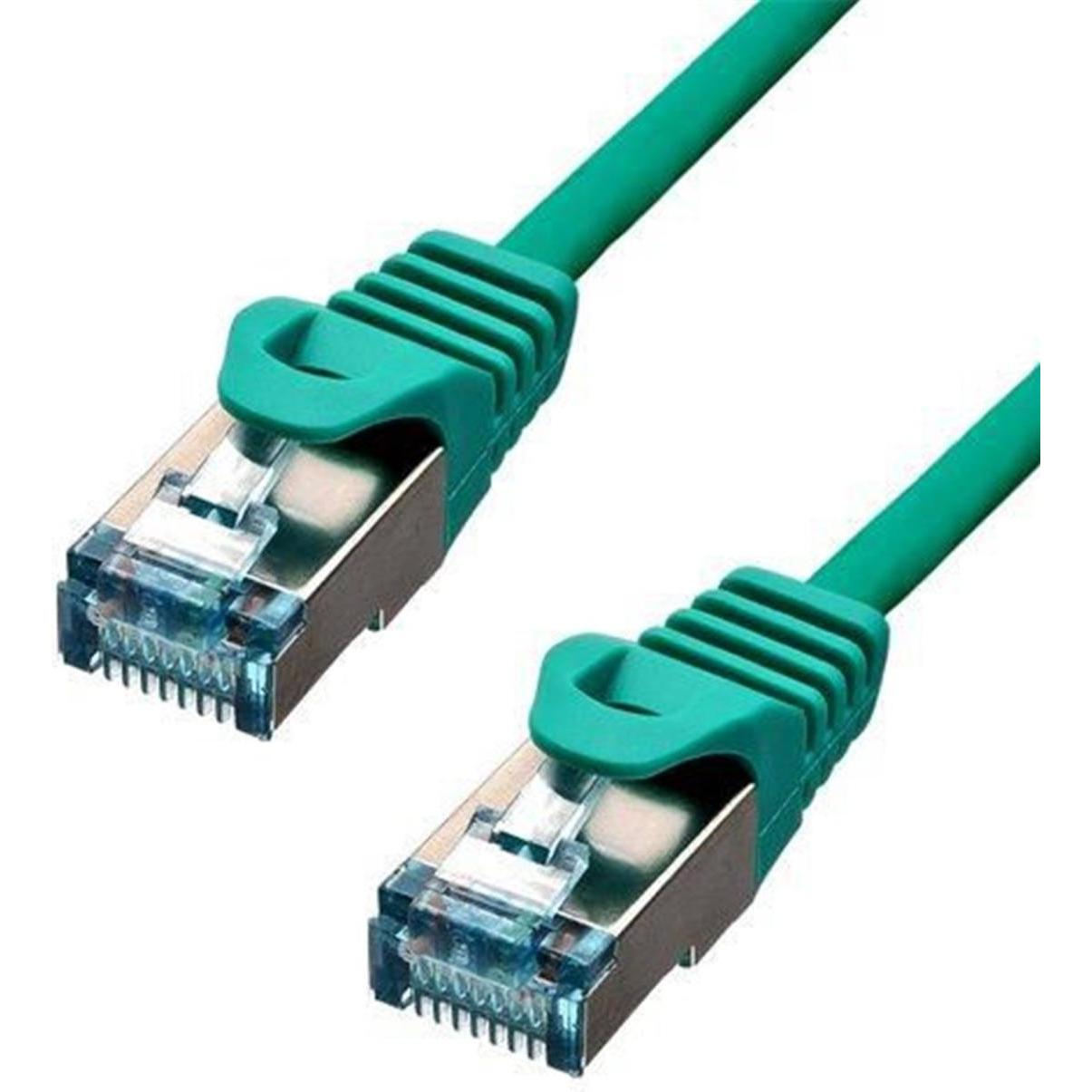 ProXtend S/FTP CAT6A LSZH AWG 26 CU Green 15M (S/FTP, CAT6a, 15 m), Netzwerkkabel