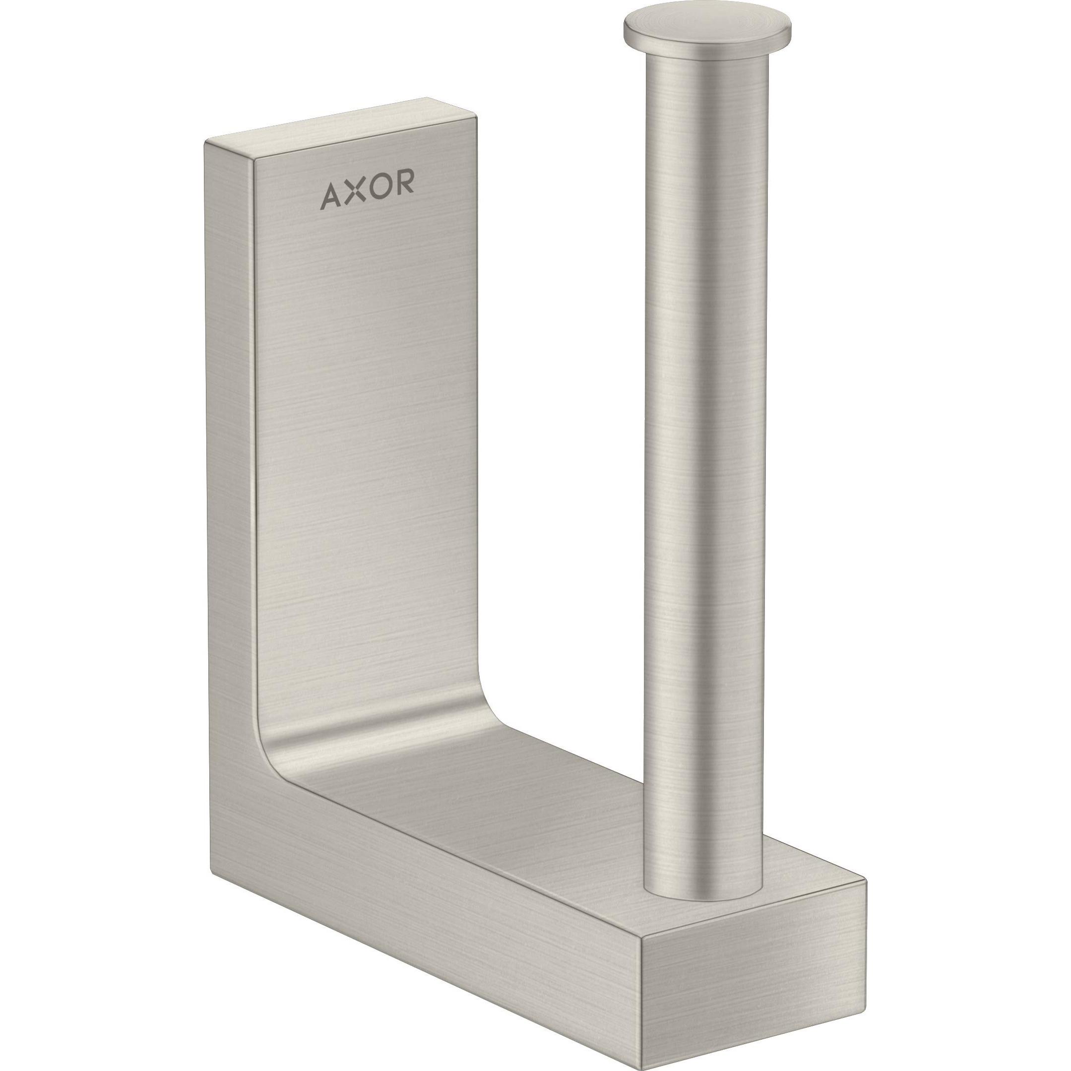 hansgrohe, Toilettenpapierhalter, AXOR Universal Rectangular Ersatzpapierrollenhalter, Metall, 42654
