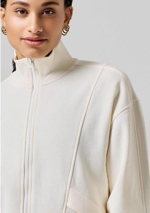 Produktbild CASALL Comfy Full Zip Sweater white (S)