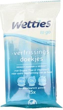 Image du produit Wetties To Go Refreshing Wipes - Convenient And Refreshing Wipes For On-The-Go Use (Lotion de toilette intime)